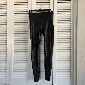 SPANX faux leather legging